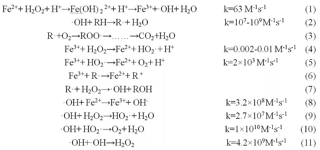 精制煤質顆粒活性炭生產廠家水處理高級氧化法活性物種生成機制及其技術特征