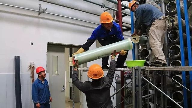 2019年S波填料廠家甘肅電投常樂電廠化學制水系統采用EDI制出高品質除鹽水