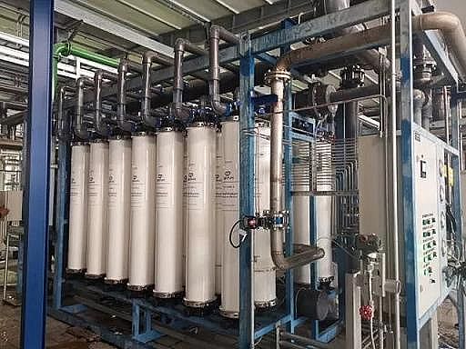 精制顆粒硫酸亞鐵廠家大唐阜新煤制天然氣再生廢水膜處理系統成功完成試運