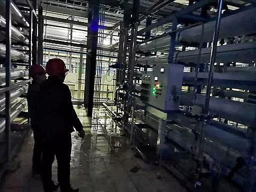 精制顆粒硫酸亞鐵廠家大唐阜新煤制天然氣再生廢水膜處理系統成功完成試運