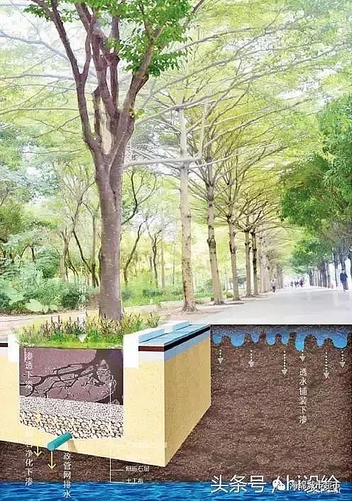 水處理濾料廠家火山巖生物濾料大招!24種海綿城市設計措施全圖解!