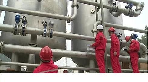 果殼活性炭1-2mm廠家國內首個頁巖氣產出水處理工程在涪陵進入設備安裝階段,出水達一級標準