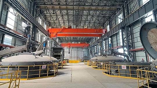 高效木魚石濾料生產廠家中冶節能環保設計的世界產能最大鋼渣磁選線投產