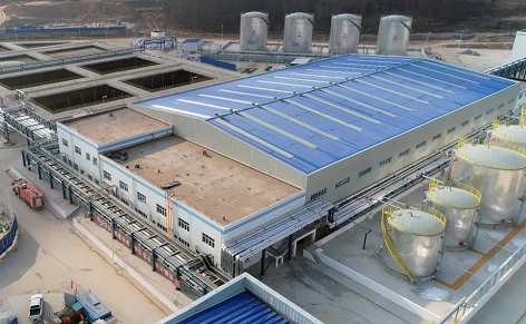 新型木魚石濾料廠家延能化零排放裝置打通全流程正式投入試運行