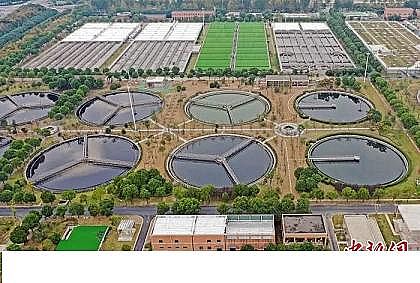 精選生物流化床填料MBBR生產廠家污水處理廠不僅能“喝”啤酒,還能“穿”綠衣,“吃”糖果