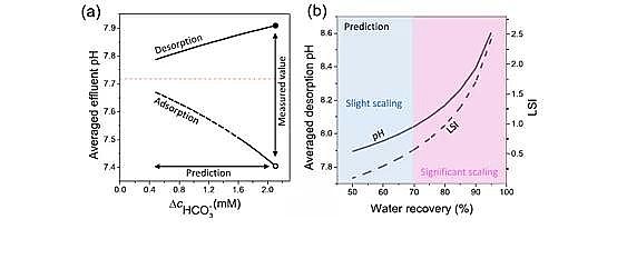 高品質(zhì)核桃殼濾料廠家揭示電容去離子電化學脫鹽過程中的 pH 變化