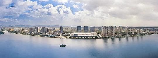 上等生物陶粒濾料生產廠家工業廢水通過地下管網直達污水廠福州長樂區大東海公司尾水回用工程年底投用