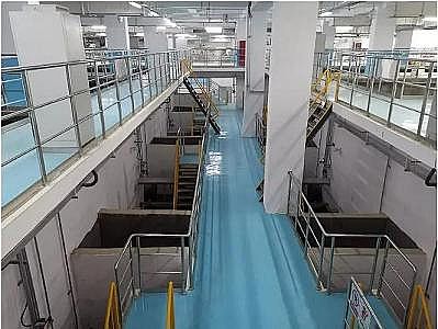 纖維束填料0.8米廠家4萬噸/天,出水準III類!雄安新區首座全地下再生水廠通水