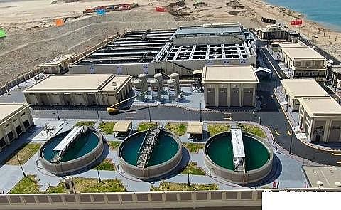 2022年顆粒活性炭廠家全球最大污水廠投入運行,處理規(guī)模560萬m³/d,面積相當(dāng)于90個足球場