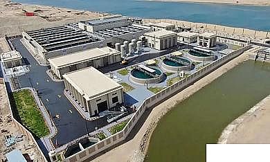 2022年顆粒活性炭廠家全球最大污水廠投入運行,處理規(guī)模560萬m³/d,面積相當(dāng)于90個足球場